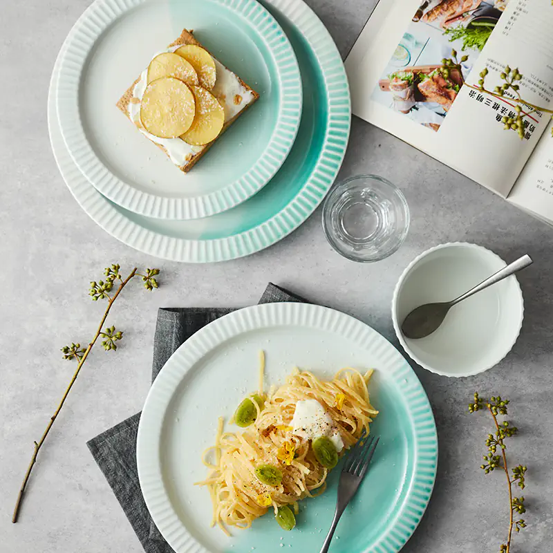 Jiwoo Porzellan im Alltag